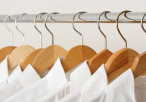 Shirts on Hangars
