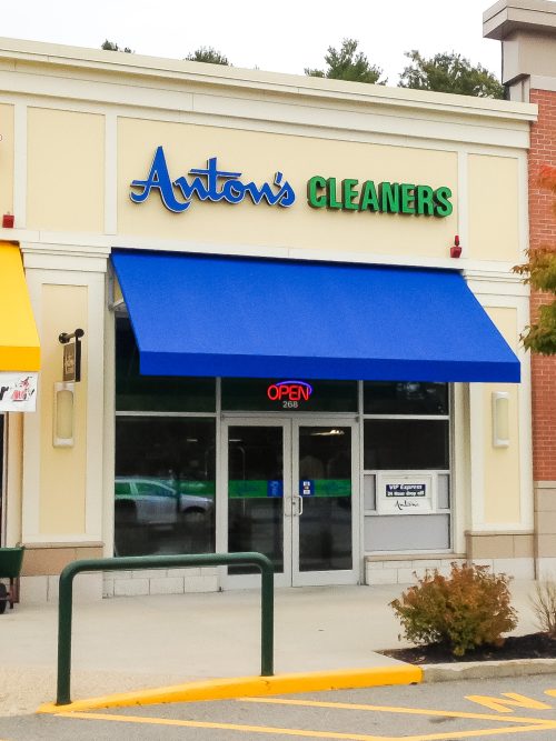 Anton's Cleaners location on Main Street in Wilmington MA