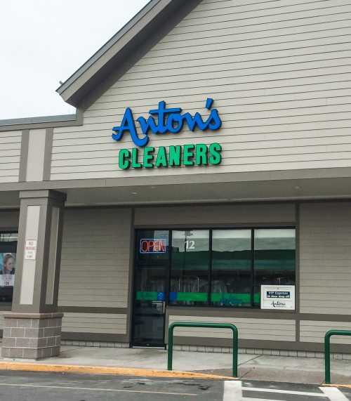 Anton's Cleaners in Somerset Plaza on Amherst Street in Nashua NH