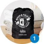 Wash Fold Laundry Bag 1