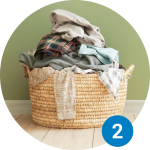 Wash Fold Laundry Basket